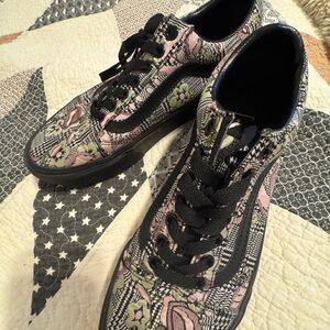 Vans Multicolor Patterned Athletic Shoes